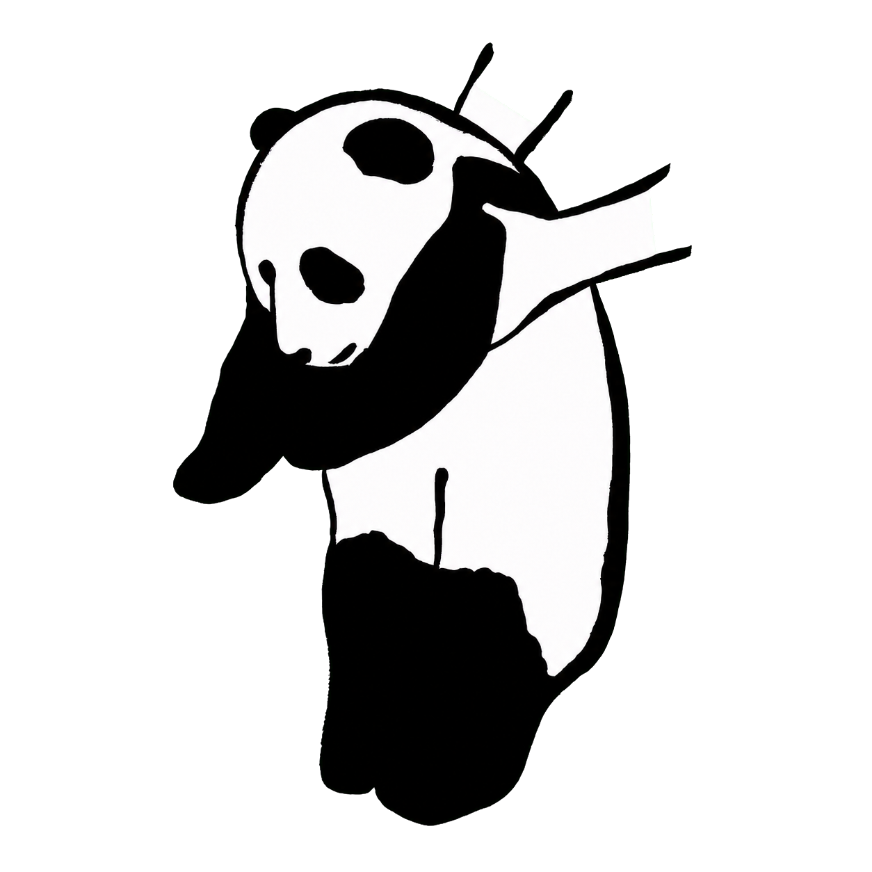 パンダのイラスト